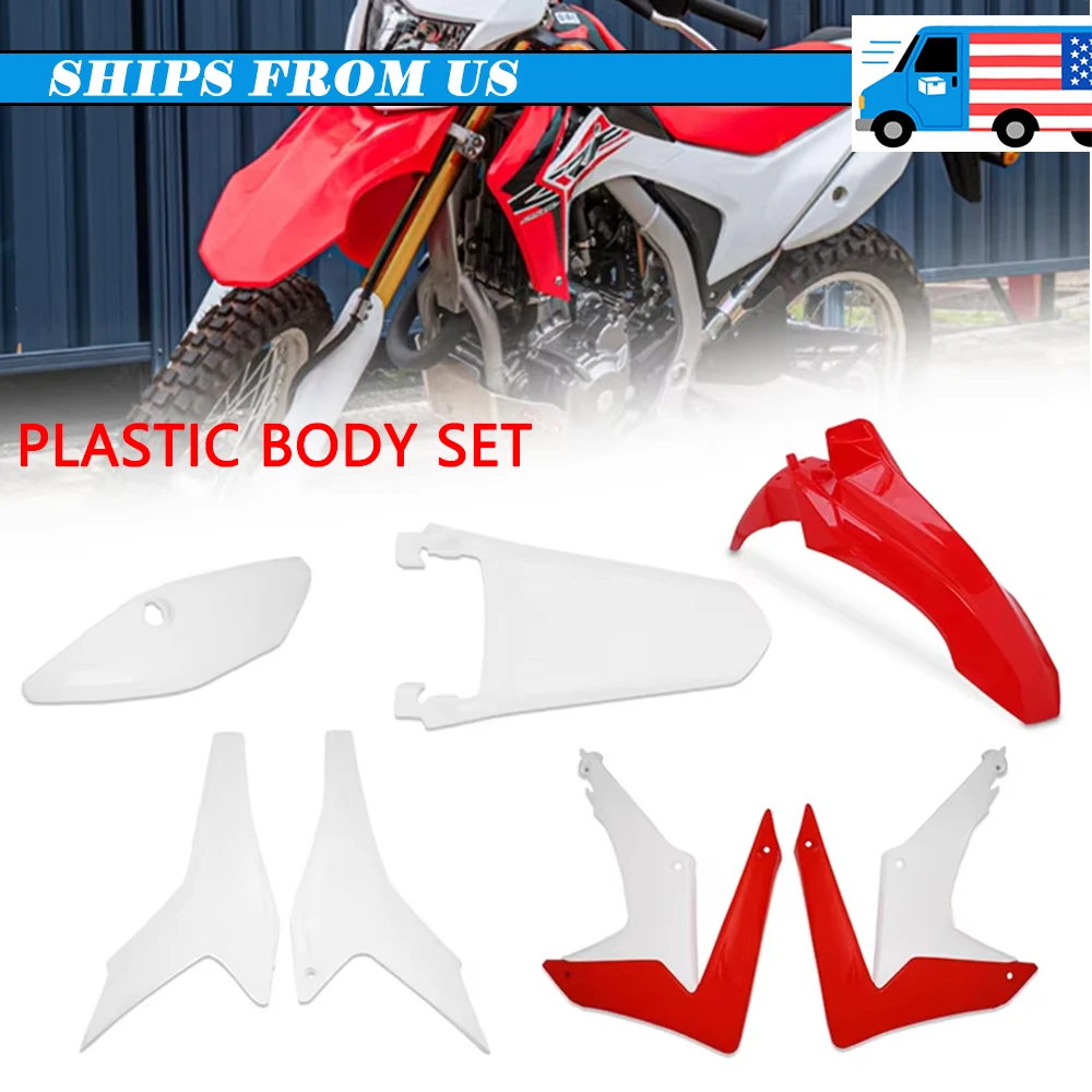 

Motorcycle Plastic Body Set Front Rear Side Cover Fender Left Right Covers For HONDA CRF250L 2013-2019 CRF250LA 2017-2019 Moto