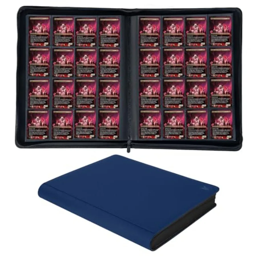 

1408+ Pockets Trading Card Binder 16-Pocket Card Ablum Compatible with MTG Sports Cards and Other Standard Size Trading Card