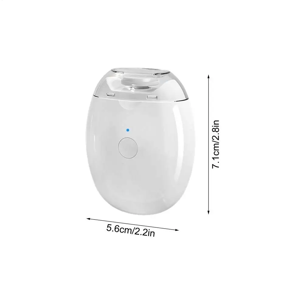 Vingernageltrimmer 3 snelheden Elektrische nagelknipper met vijl Nageltrimmer met lichte nagelslijper Trimmer Mini manicuregereedschap