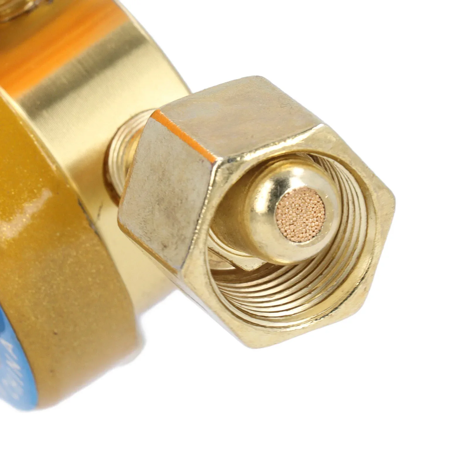 Alumínio Alloy Argon Gás Pressure Reducer, TIG Flow Meter, 0 a 3500psi