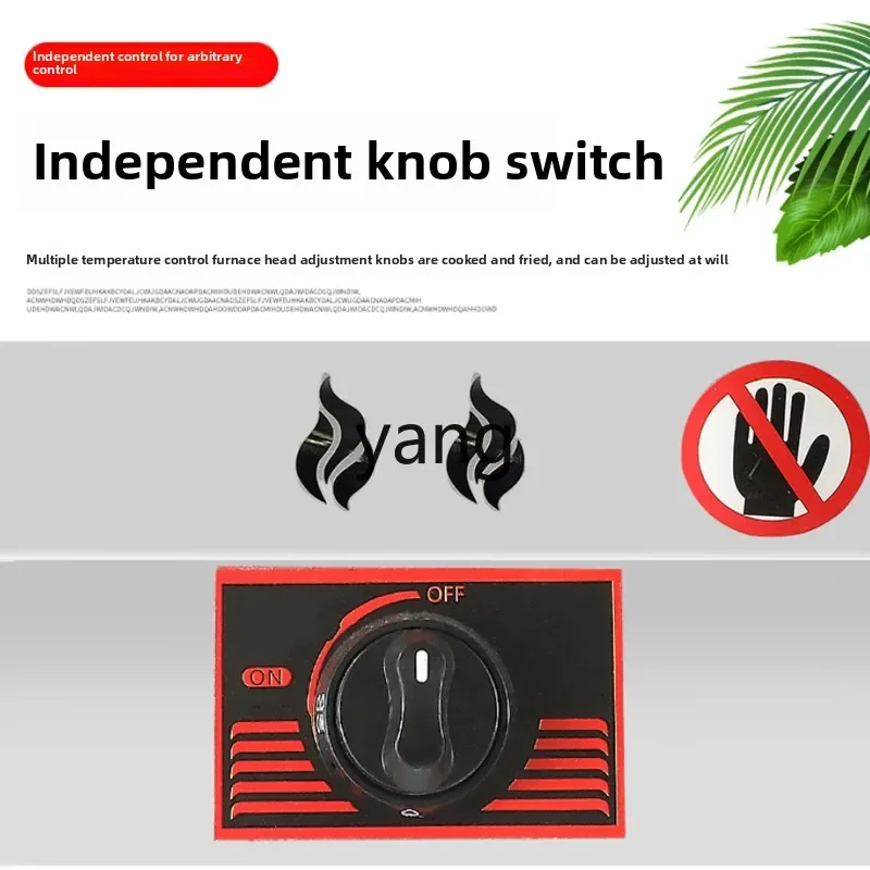 CX  desktop fryer commercial single cylinder frying machine equipment stall chicken fryer fries