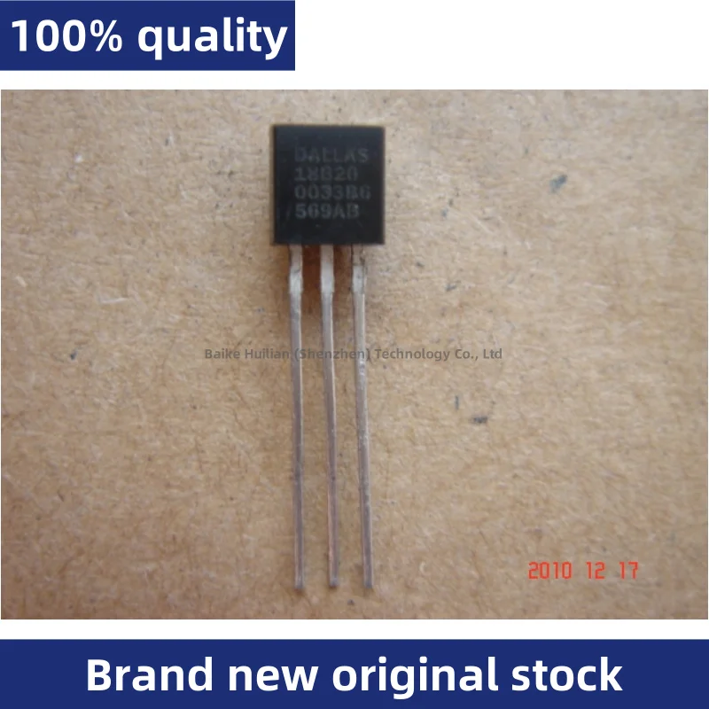 50pcs/lot Free shipping DS18B20 TO92 transistor brand new original stock