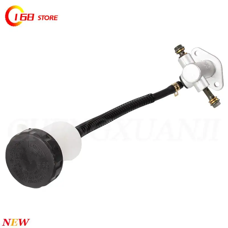 ปั๊มเบรกหลังมอเตอร์ไซค์คุณภาพสูง แบบไฮดรอลิก พร้อมอุปกรณ์ดัดแปลงและฝาปิดน้ำมัน