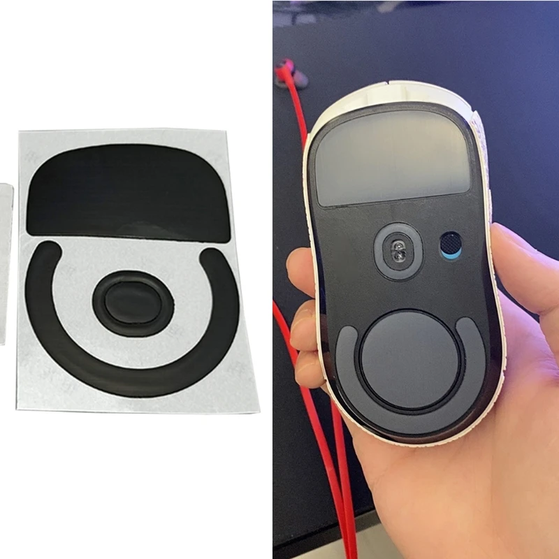 DN59 1Set Mouse Feet Mouse Skates Stickers Pad Rounded Glides Curved Edges Replacement for G Pro X Superlight Mouse