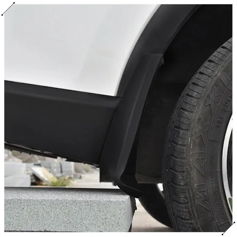 4 قطعة واقيات الطين الأمامية والخلفية للسيارة واقيات الطين ملحقات لـ BYD HAN EV 2020 2021 #4