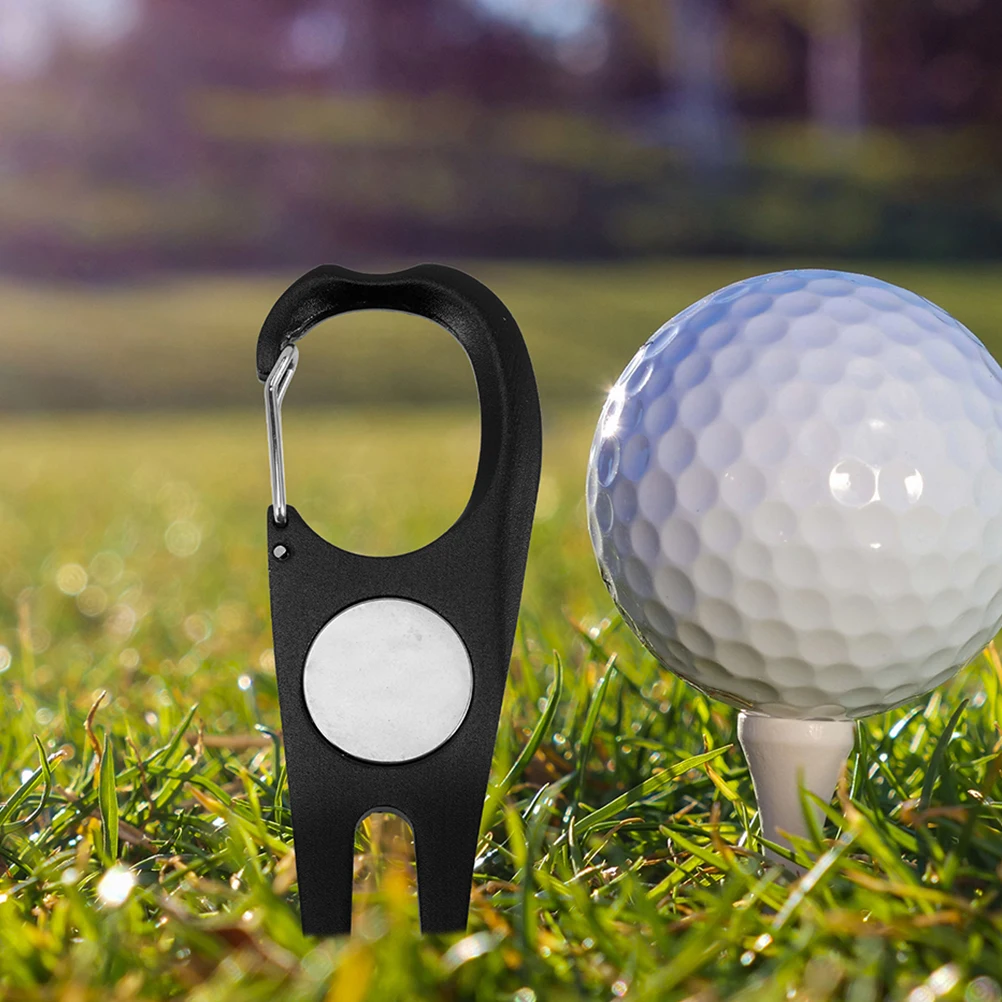 

2 Pcs Golf Accessories Pitch Repair Tool Divot Tools Ball Mark Equipment Delicate