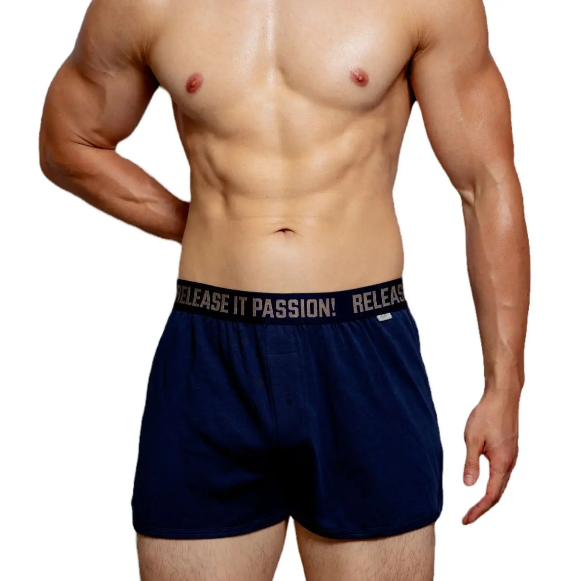 Men's Boxer Underwear Soft Comfortable Cotton Aro Pants Low-rise Sexy Home Shorts Loose Pajama Shorts Pants