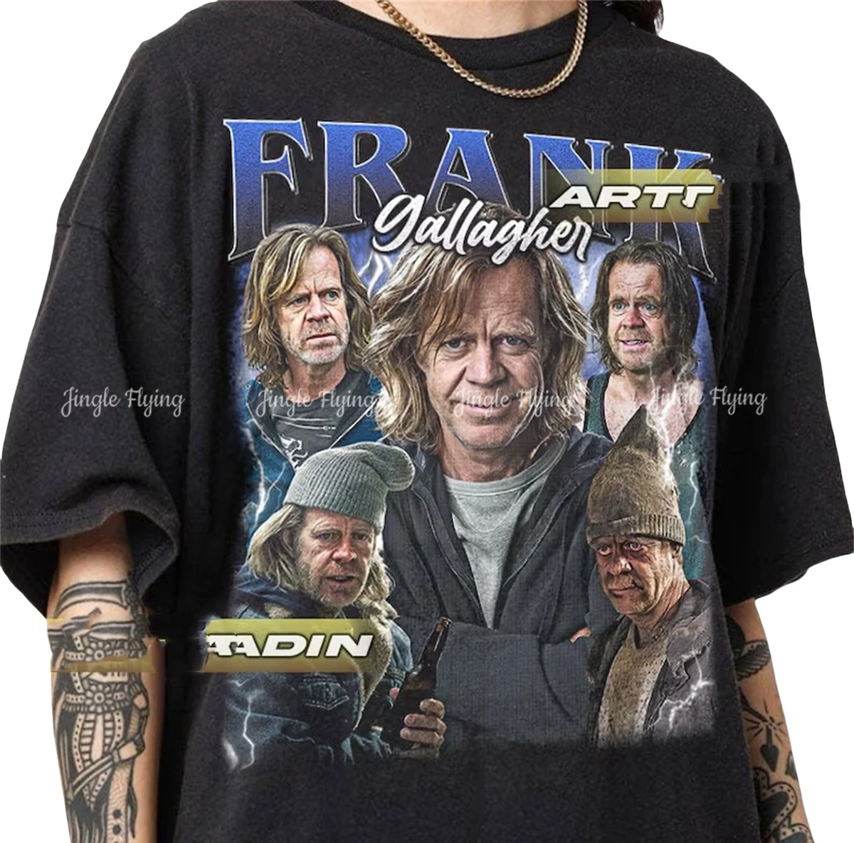 Frank Gallagher Unisex Softstyle T-Shirt Personalized Gift For Women And Man Retro Design Sweatshirt