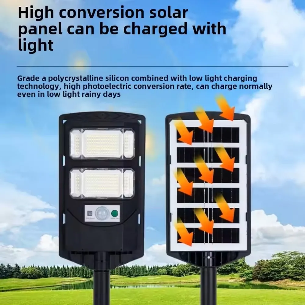 IP67 à prova d'água solar movido a energia solar lâmpada de segurança para quintal luz de parede solar ao ar livre sensor corporal à prova d'água lâmpada LED para jardim doméstico