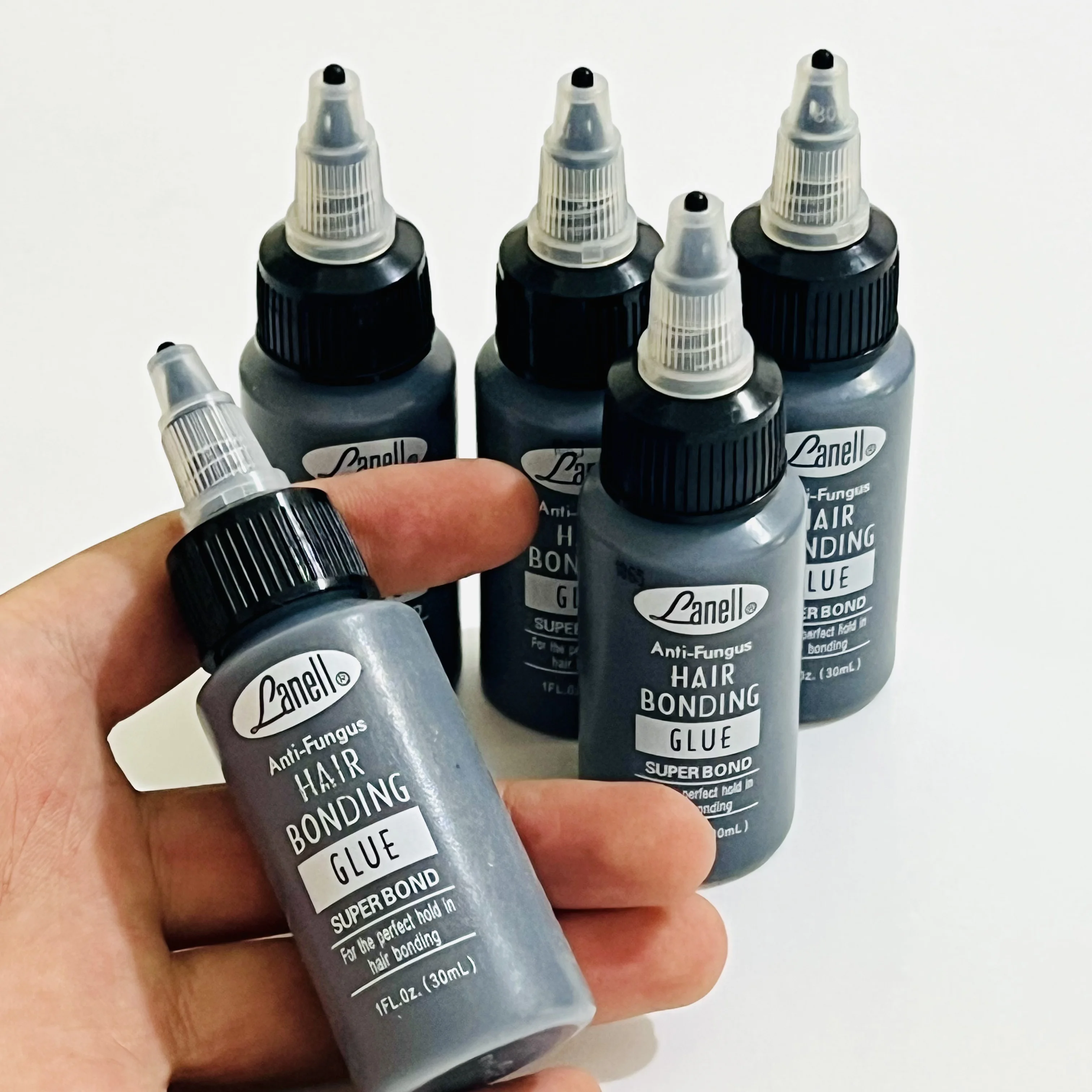 

Оптовая продажа Lanell Black Hair Weaving Bond Протигрибковый клей для склеивания волос