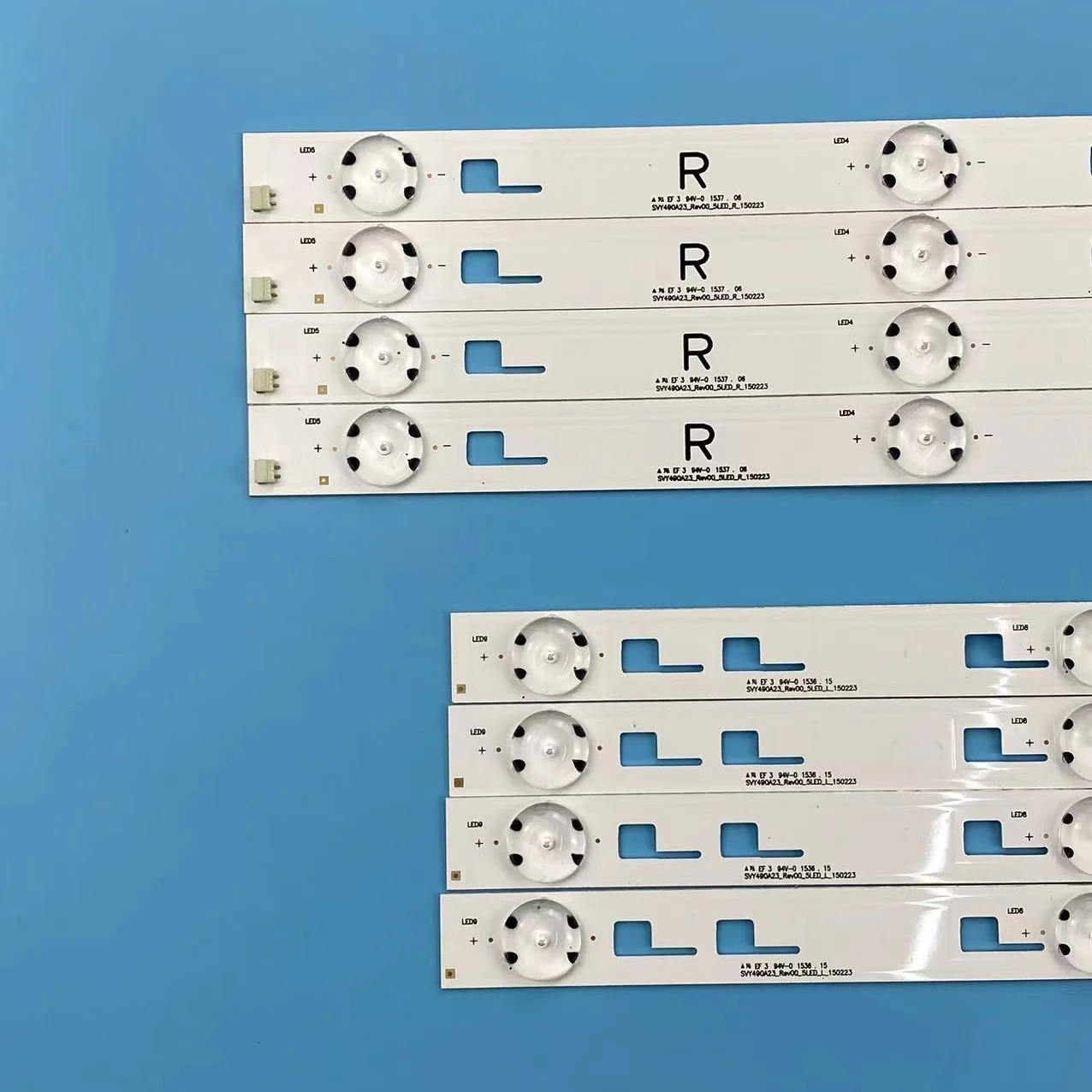 LED backlight strip for KD-49X8000C KD-49X8005 KD-49X8000 KD-49XD7004 XBR-49X700D SYV4942 SYV4951 SVY490A23_Rev00_5LED-L R