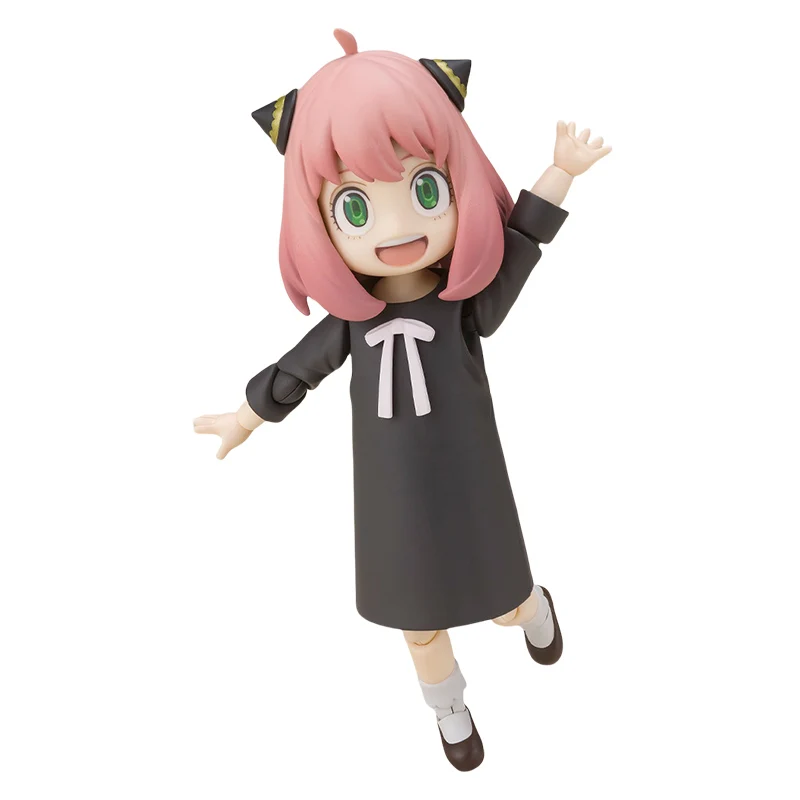 Bandai oryginalna SHF SPY×FAMILY Anya fałszerz-uniform Ver- strój codzienny- Anime Model postaci zabawki ozdoby prezent dla dzieci