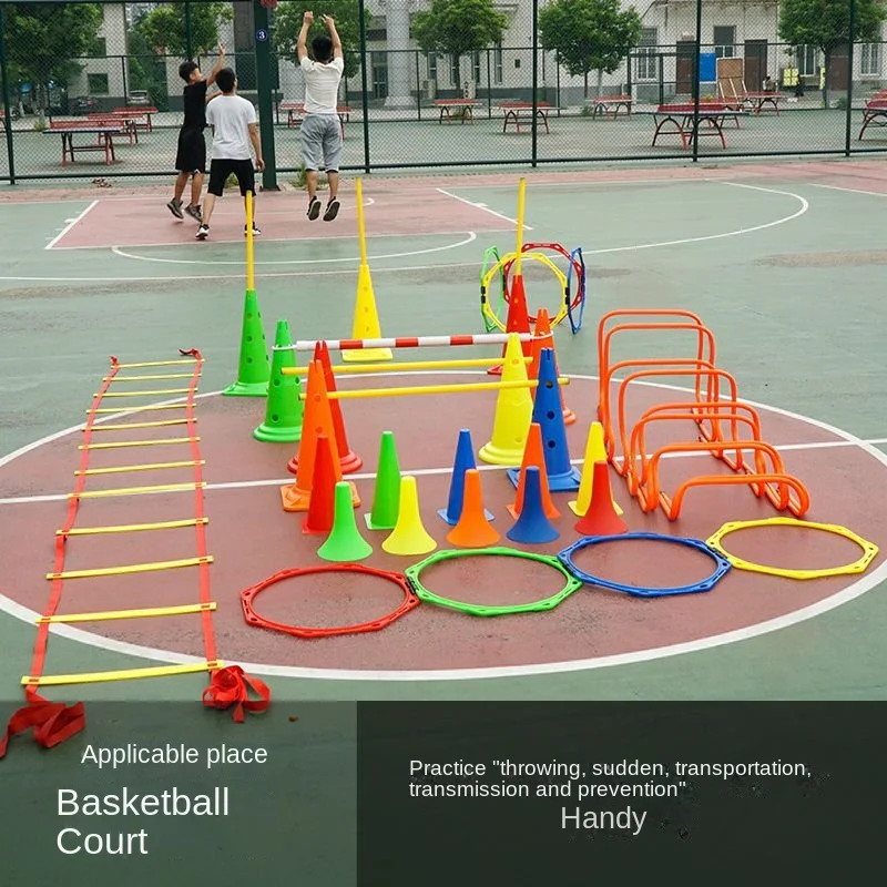 

Basketball training logo bucket obstacle ice cream cone dish children's taekwondo football training equipment equipment