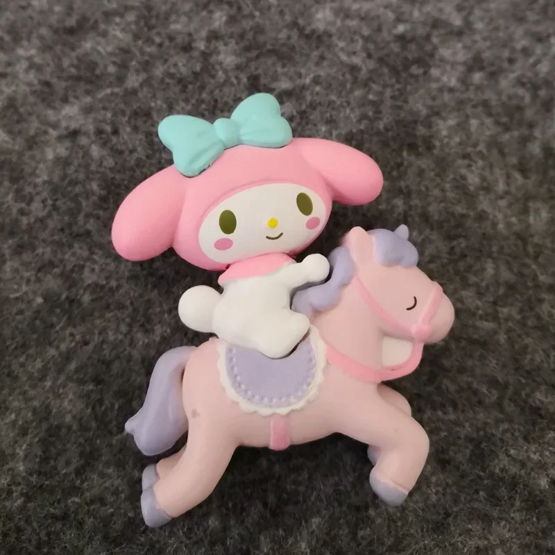 Sanrio Cinnamoroll Anime Figure Unicorn Phone Case Cake Decorative Accessories Cute Doll 5Cm Pvc Material Toy Gifts for Children