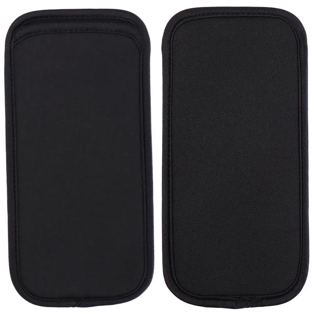 أسود النيوبرين النيوبرين حقيبة الهاتف الحقيبة حالة الهاتف واقية غطاء الحقيبة منع السقوط حقيبة الهاتف الحقيبة العالمية #3