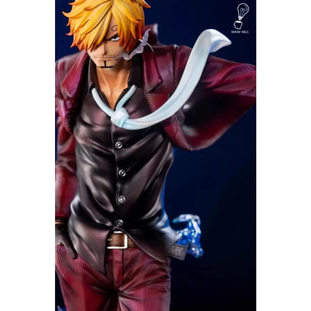 24 cm Een Stuk Sanji Anime Figuur Modeshow Sanji Beeldje Pvc Model Standbeeld Pop Decoratie Collectie Ornamenten Speelgoed Gift