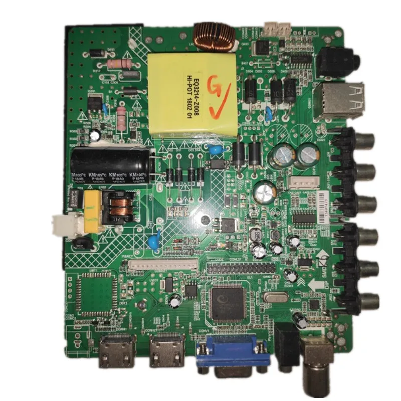 Freies verschiffen! DP.V56RL.813.G.1.PA Drei-in-one TV motherboard 48-55V 600MA arbeits gute