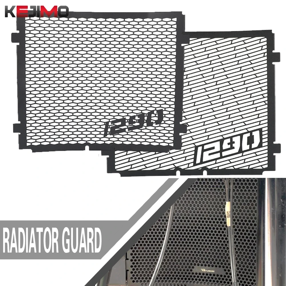 

1290 Super Adventure S/R ADV 2017 2018 2019 2020 For KTM Motorcycle Aluminum Radiator Grille Guard Cover Oil Cooler Protection