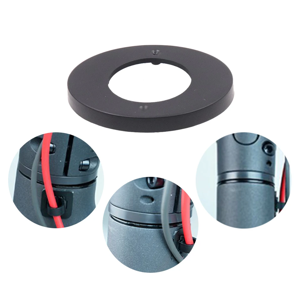 1PCS Bearing Cap for Xiaomi M365 Pro Electric Scooter Folding Replacement Spare Fork Bowl Rotate Circle Transfer Disc Black Part