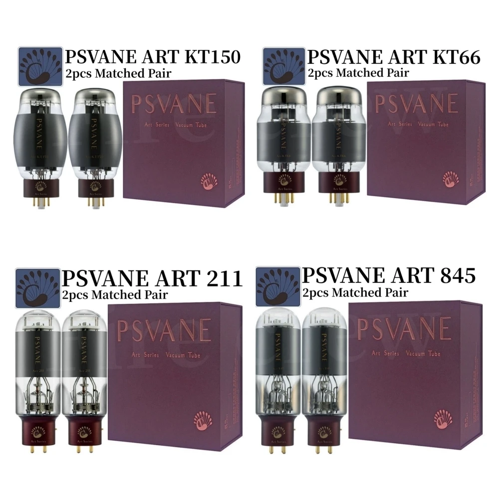 PSVANE KT66 KT150 845 211 805 Art Series Electron Vacuum Tube Upgrade EL34 KT77 6550 KT88 KT120 845T 211T 805A Tubes Audio Valve