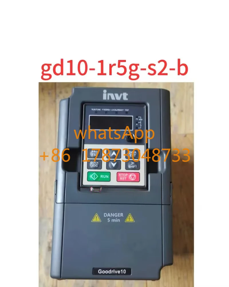 

Used frequency converter gd10-1r5g-s2-b 1.5 kw 220V