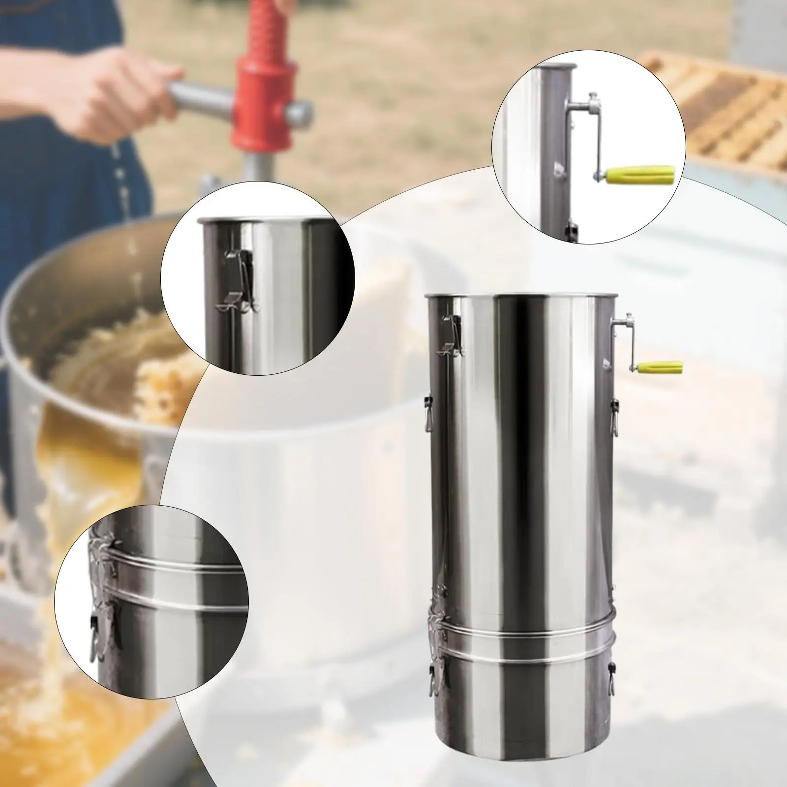 

Honey Extractor Separator Professional Honey Processing Beekeeping Tool