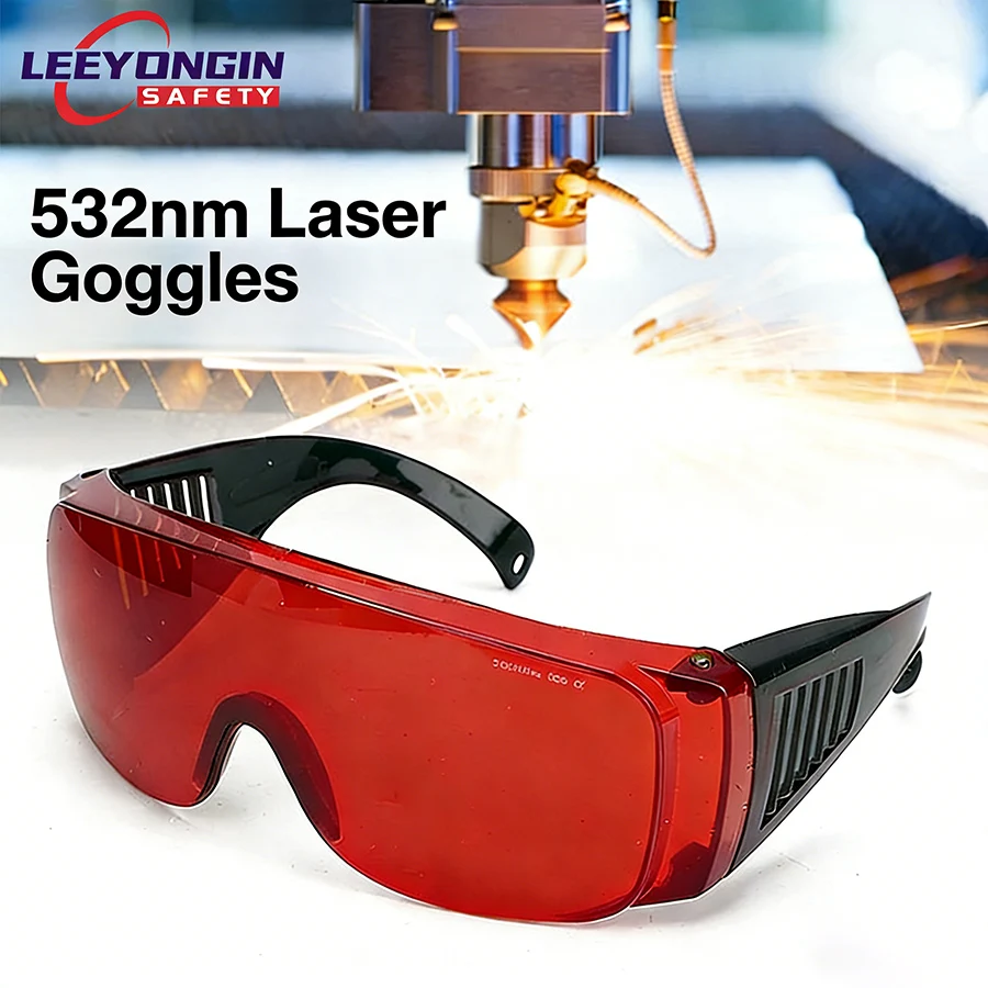 

Laser Safety Glasses OD5 532nm 445nm 450nm Eye Protection for Laser Engraver Cutter DIY Workshop Users Goggles Eye Protection