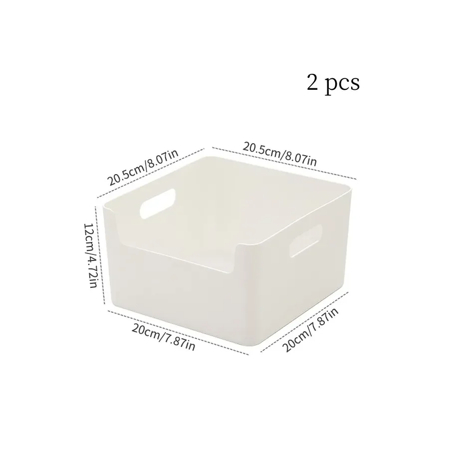 Opbergdoos voor fruit en groenten, voor gebruik in de keuken en in de koelkast, voor een overzichtelijke opslag, grote inhoud, plastic voedselcontainer met handvat.