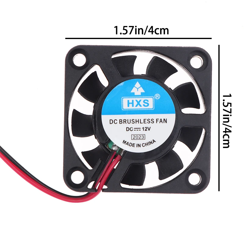 12V 2Pin Car Radio Cooling Fan For Multimedia Player Head Unit Radiator From Car Radio Cooling Fan CPU Cooling Fan