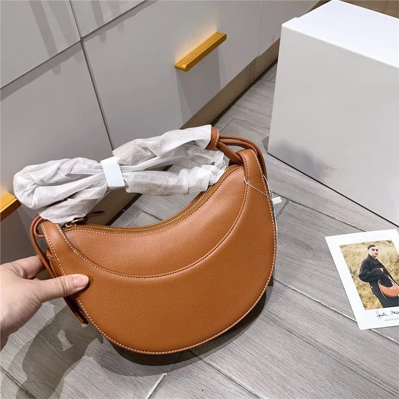 Women Bag 2024 Casual Hobo Bag Luxury Brand Handbag Large Capacity  Half Moon Crescent Bag Saddle Shoulder Bag Commuting Bag