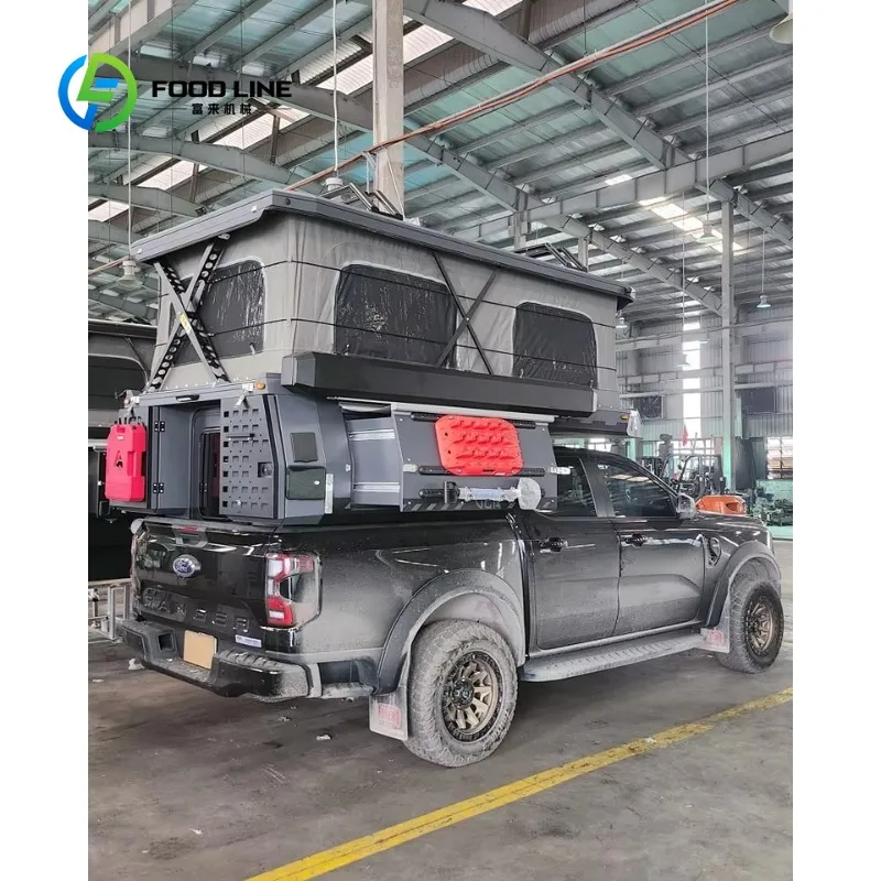Customized Foldable Truck Camper Pop Up Tent Hard Shell For Overlanding Camping Trips Bulk Purchase Special Offer