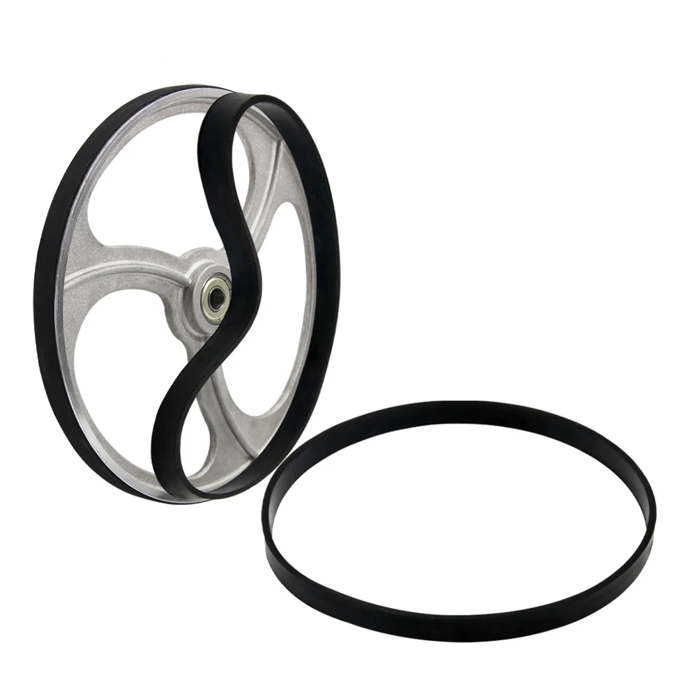 2Pcs Band Saw Rubber Belt For 8-14Inch Woodworking Band Saw Rubber Band Scroll Wheel Rubber Ring Power Tool Accessories