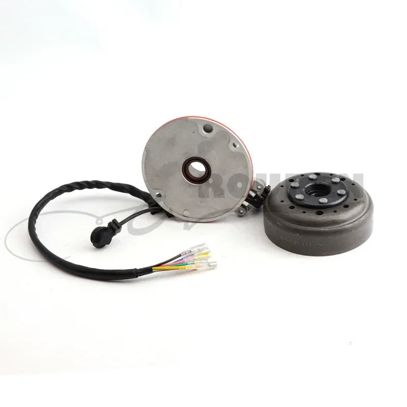 Motorcycle Ignition Magneto Stator Flywheel With Light For YINXIANG YX 140cc 1P56FMJ W063 Engine BSE SDG SSR 1P56FMJ W063 Parts