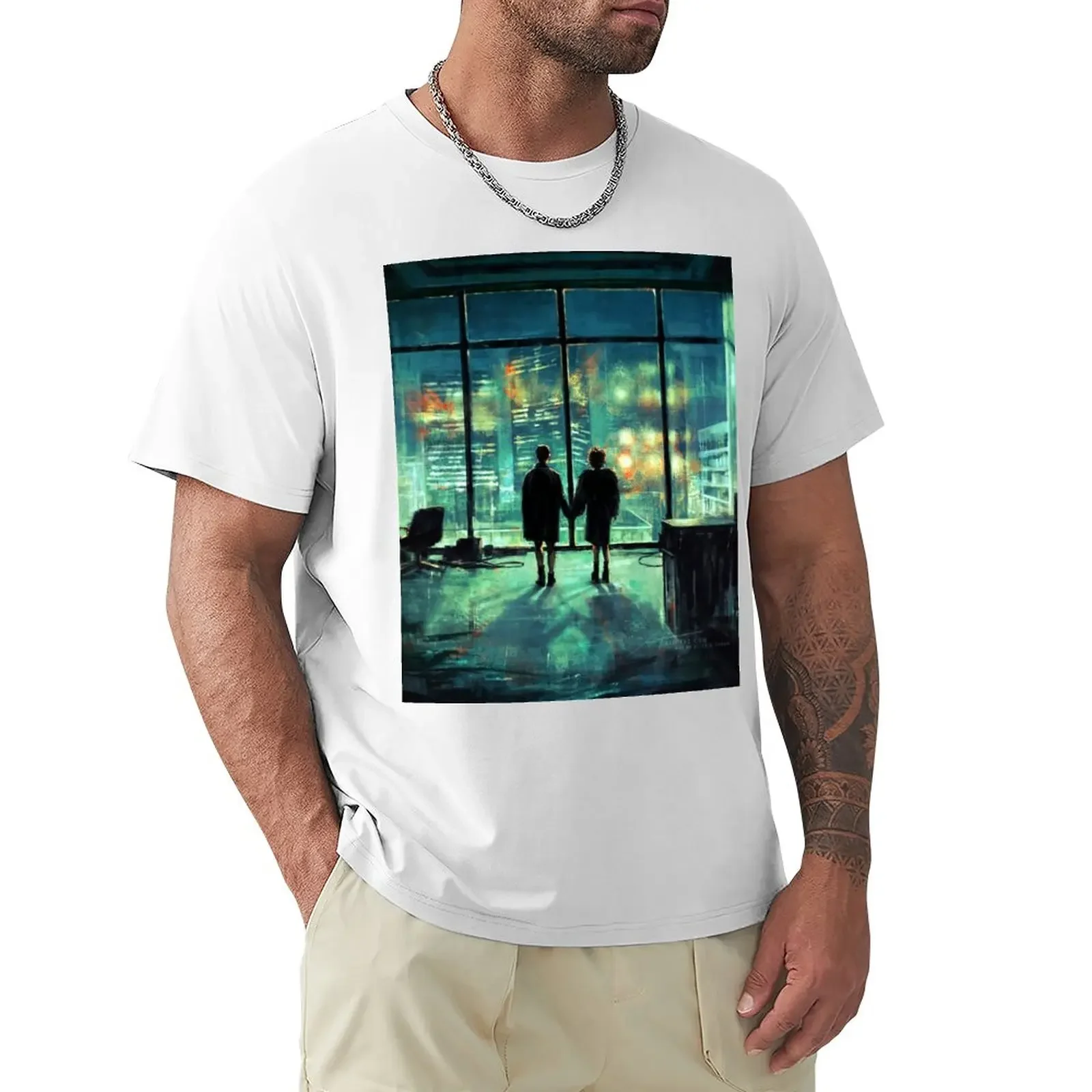 

Fight club final T-Shirt anime figures sports fans graphic tee shirt workout shirts for men