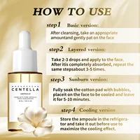 Sérum éclaircissant Centella Asiatica : calme l'irritation, réduit les défauts, équilibre les sébum et diminue les marques sombres pour une peau claire. 6