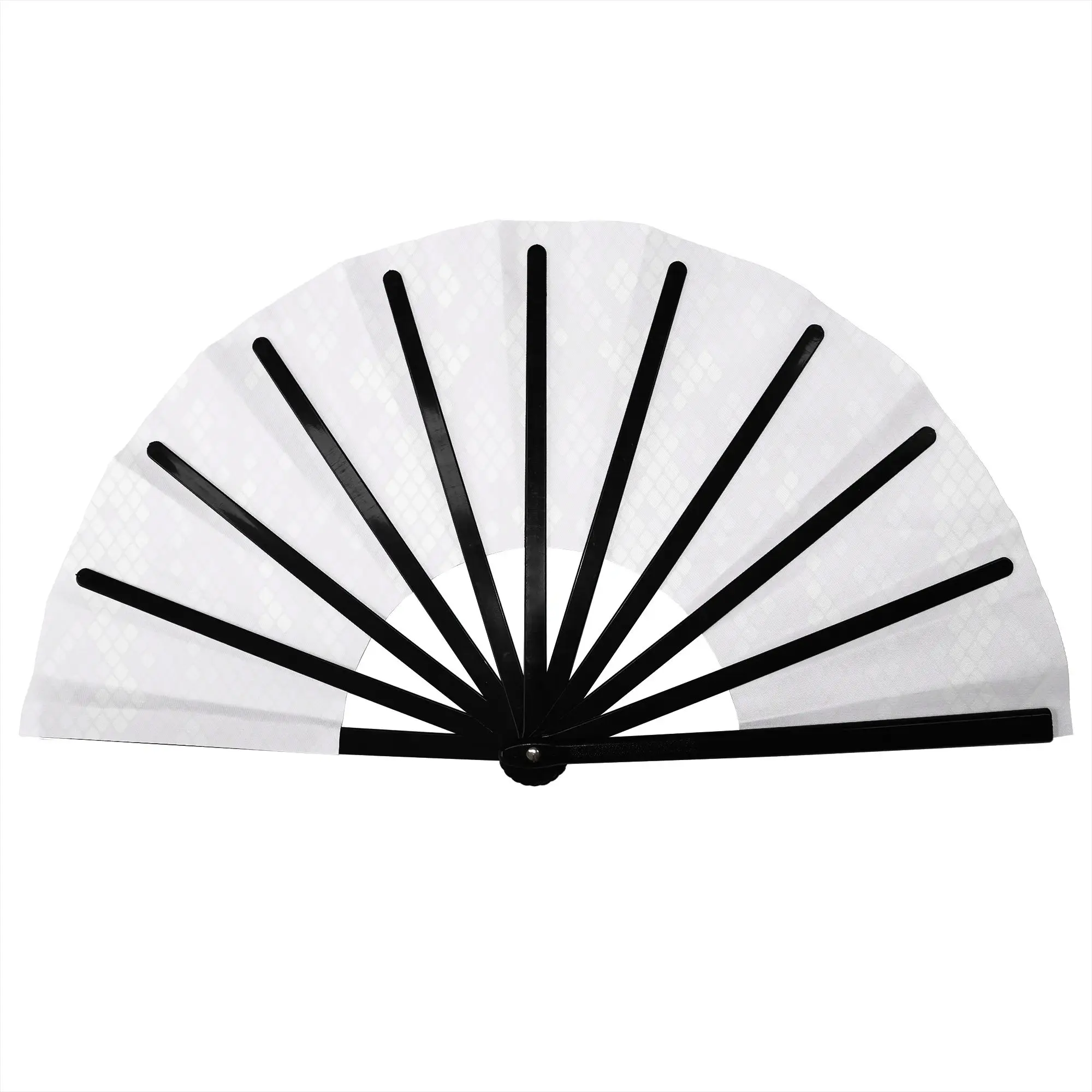 Snake Boa Skin Animal  Traditional Folding Fan Oriental Art Purple Light Purple  High-Quality Fans Gift Decorative Hand Fan