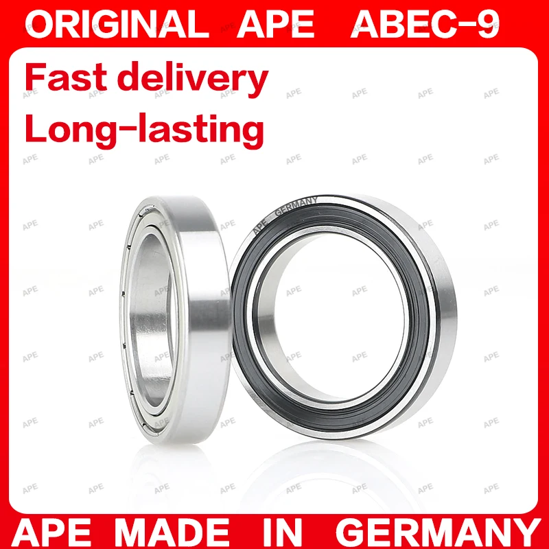 1pcs ABEC-9 6807 6808 6809 6810 6811 6812 6813 6814 6815 6816 6817 6818 6819 6820 6822 6824 2RS RS Thin-Wall Bearing Bearings