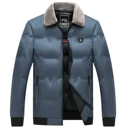 Chaqueta acolchada de algodón para hombre, abrigo grueso y cálido, informal, holgado, cómodo, deportivo, talla grande, M-4XL, otoño e invierno, novedad de 2024