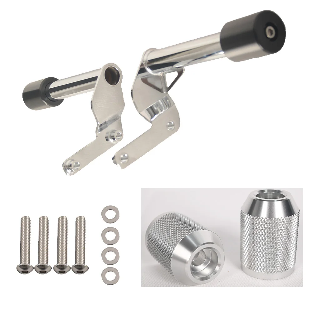 

Мотоциклетная хромированная задняя защита из твердой стали и цветные ползунки из сплава с ЧПУ 6061, ползунки для Harley Softail M8 2018-позднее