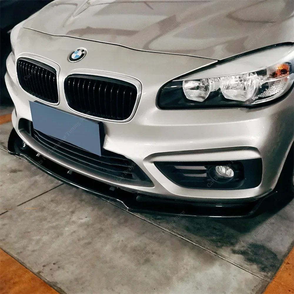 

For BMW F45 F46 Car Front Bumper Lip Spoiler Splitter Diffuser Retrofit 2 Series 225i 220i 220d 218i 2014-2018 Bodykits Tuning