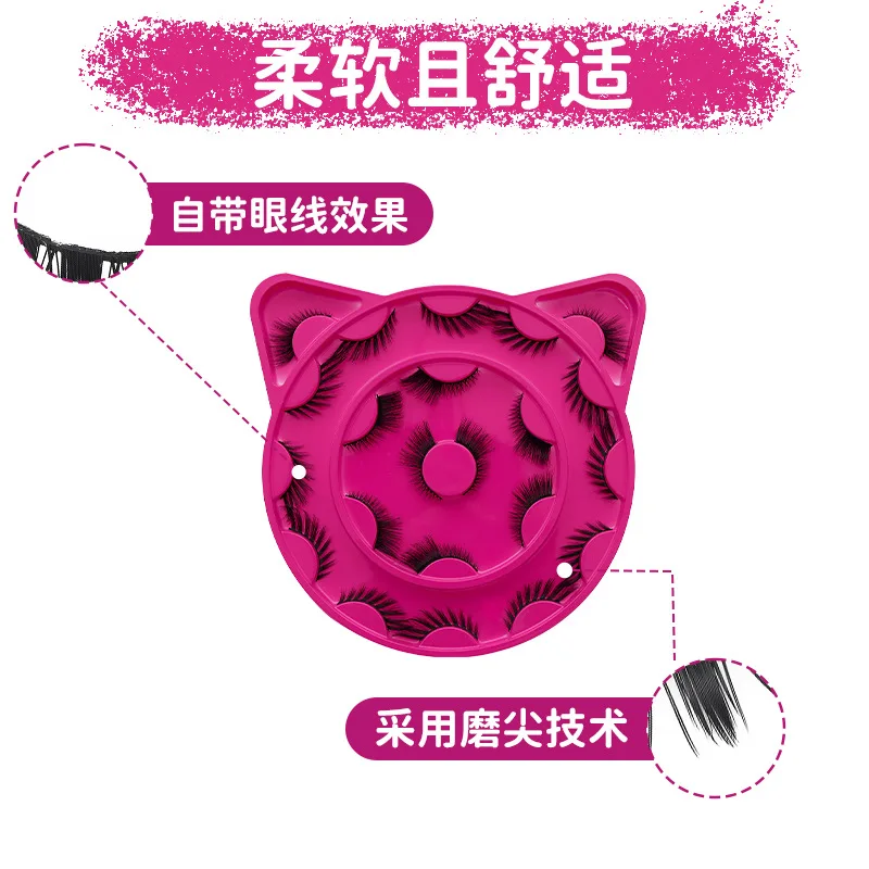 11 paia di ciglia finte in fabbrica mantengono una fornitura stabile di ciglia Cat Eye, ciglia Fox Eye