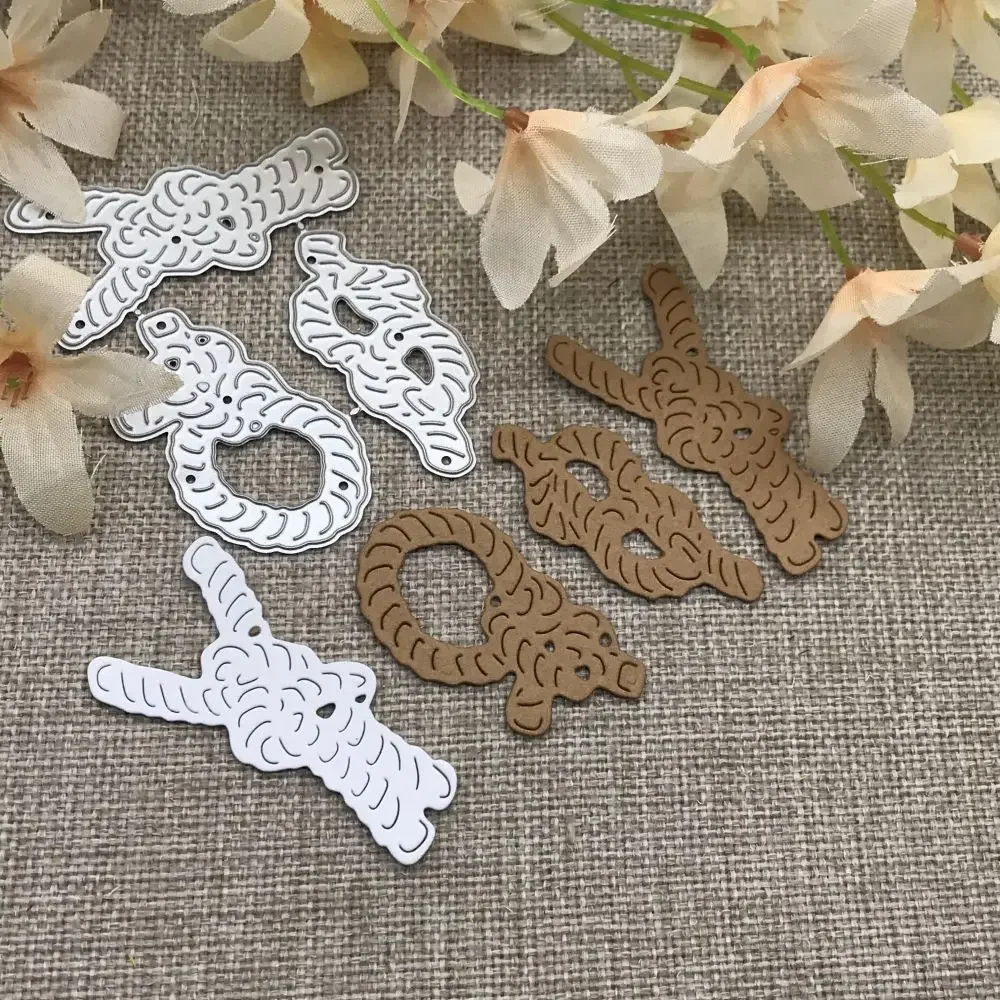 hemp rope decoration Metal Cutting Dies Stencils For DIY Scrapbooking Decorative Embossing Handcraft Die Cutting Template Mold