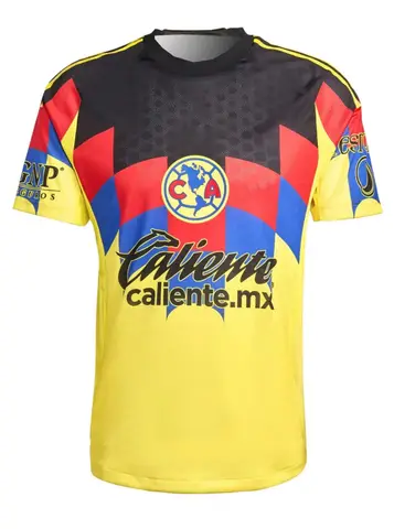 2025 New Arrival MenMX Mexico Club-América Home Away Casual Training Faux 3D Printed Jersey T-Shirt Adult KID Breathable t-shirt