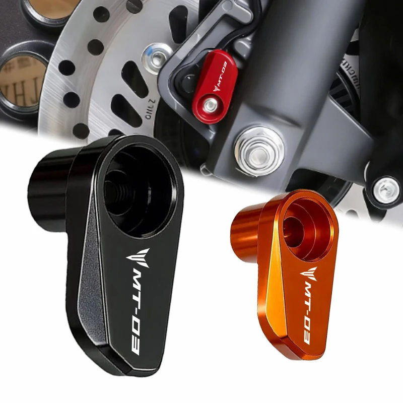 

Accessories Front Rear Wheel ABS Sensor Protection Guard Cover For Yamaha MT03 MT-03 2015-2026 Motorcycle