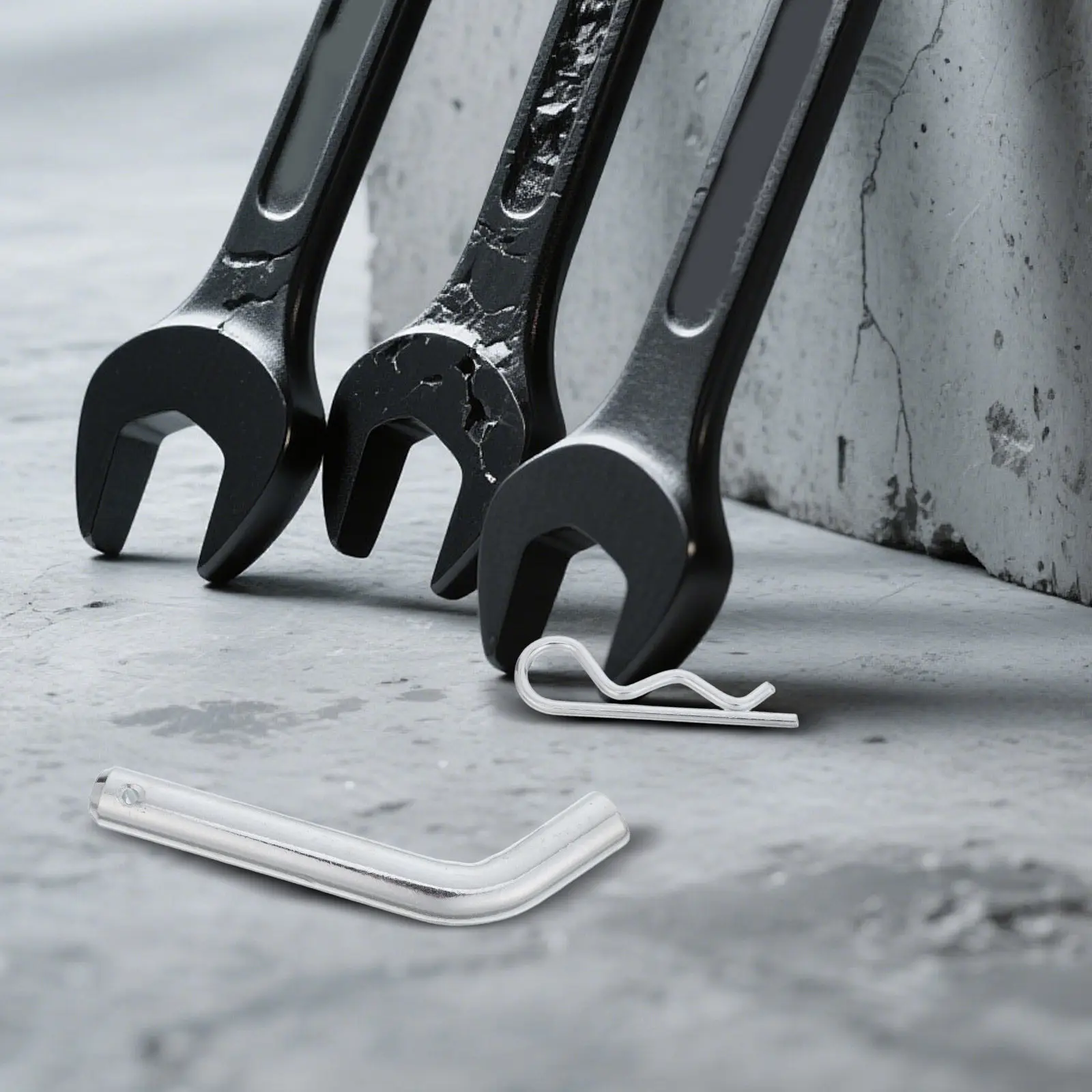 

1Set Metal Trailer Hitch Coupler Lock Pin with Cotter Pin 0.62inch Diameter Heavy-Duty Corrosion-Resistant for Towing Hitch