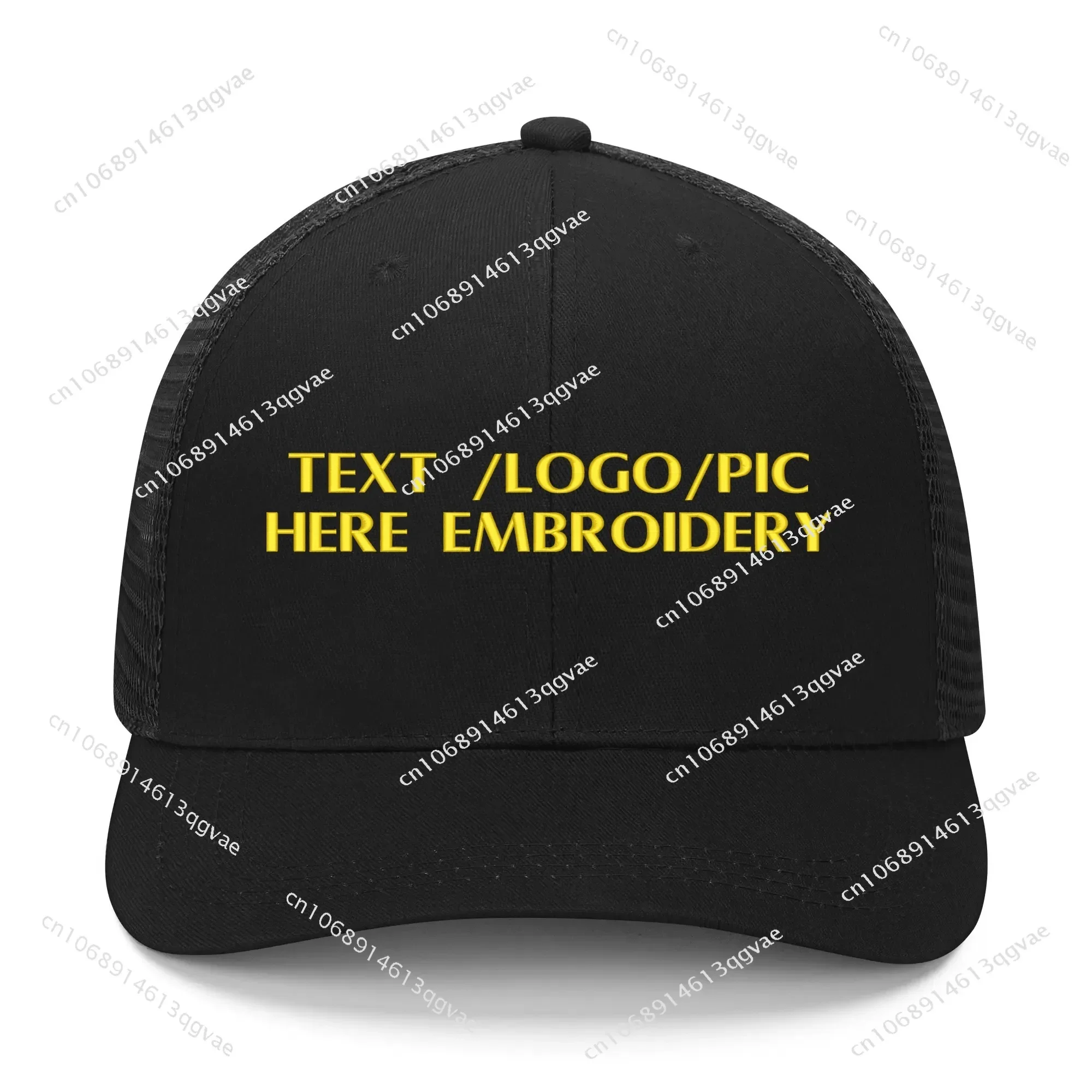 Custom Made Embroidered Hat Mens Womens Sports Baseball Hats Hip Hop Breathable Summer Headwear Popular Customized Made DIY Caps