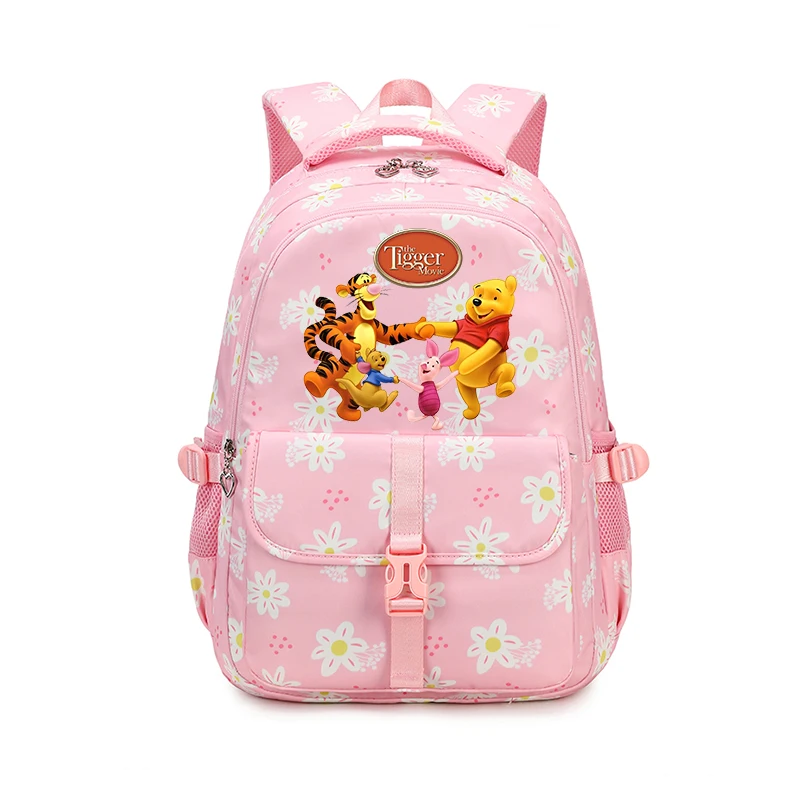 

Disney The Tigger Movie Kids School Bag Cute Backpack for Girls Children Waterproof Backpacks Teenage Large Capacity Book Bag