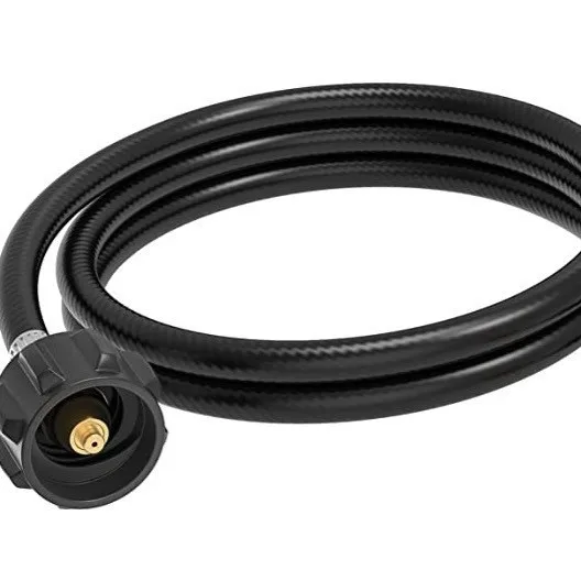 5 قطعة أمريكا الشمالية QCC واجهة اتصال اسطوانة الغاز تحويل رئيس أمريكا الشمالية التخييم أنبوب البروبان QCC مجموعة الأنابيب-4FT- #2