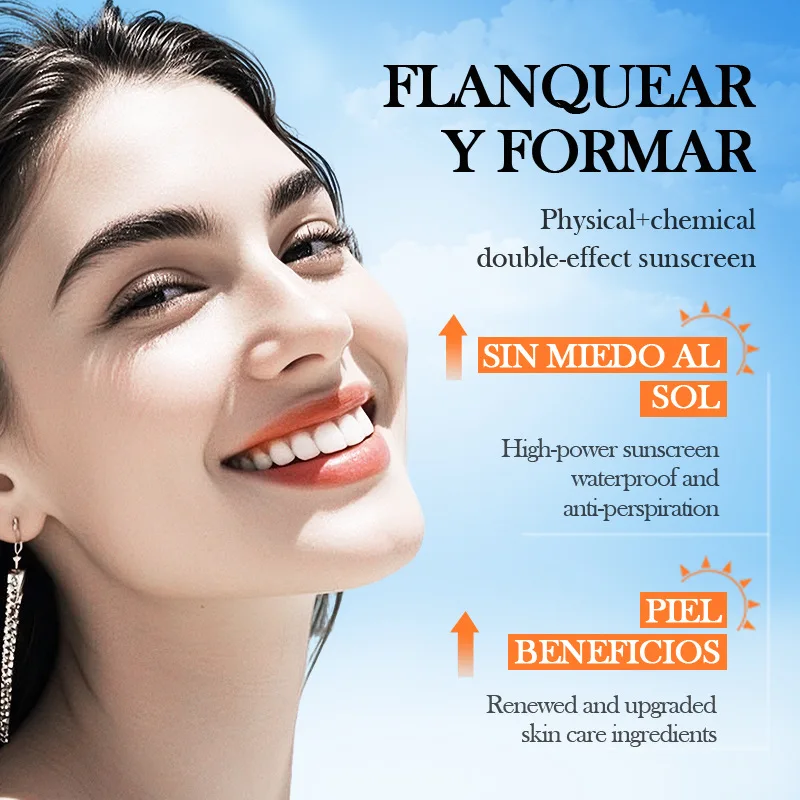 60g Moisturizing Clear Sunscreen Anti-UV Rays and Long-Lasting Moist Skin For Sun Protection and Anti-Aging Cream