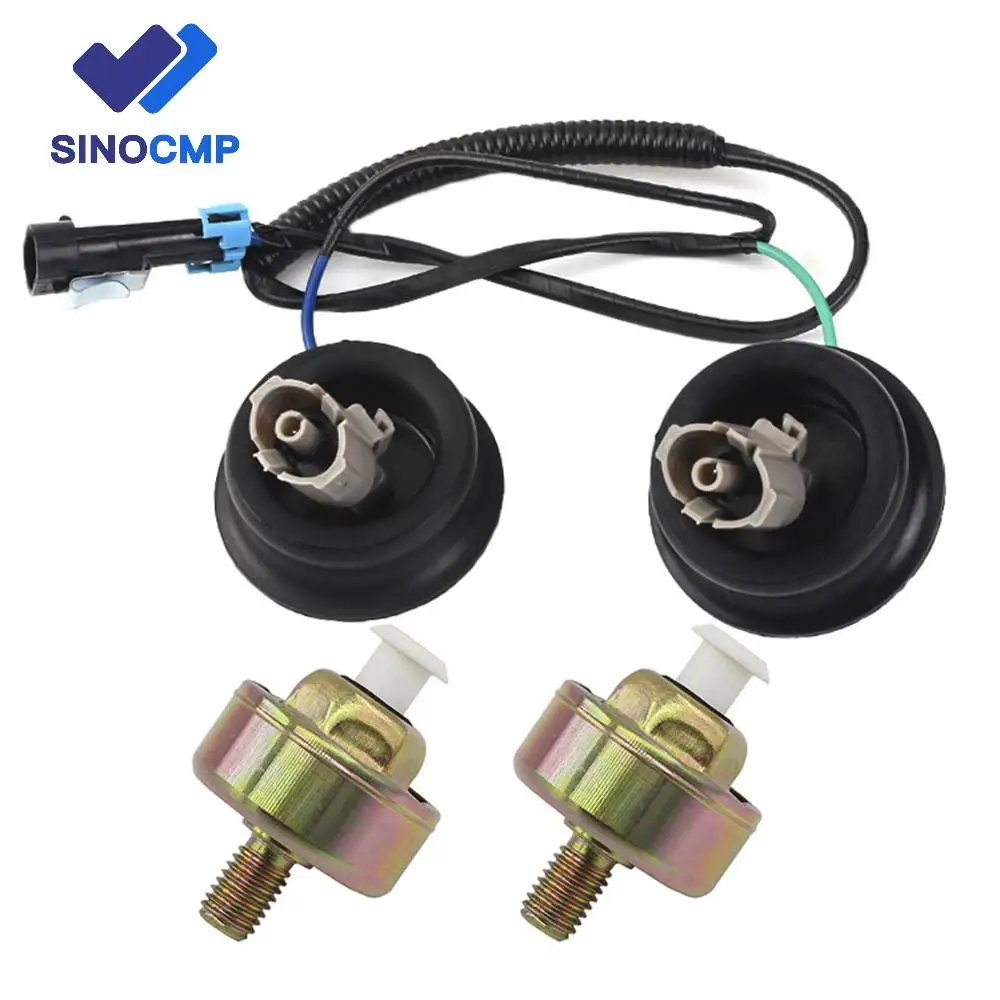 

10456603 12589867 12601822 8104566030 Knock Sensor For GM LS1 LQ4 LQ9 6.0 5.3 5.7 Knock Harness AS10017 KS116 S8696 SU1282